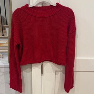 Wild Fable Vibrant Red Sweater